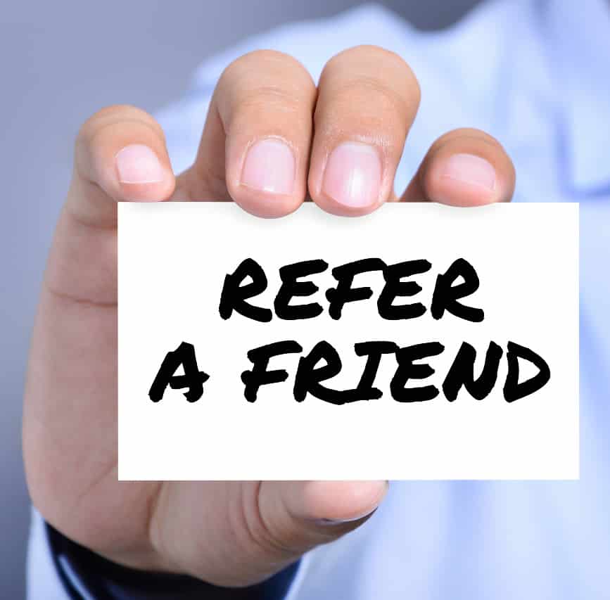 refer a friend to get online english learning discounts for both you and your friend, win win win for all